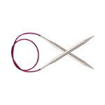 Спицы для вязания Knit Pro круговые, металлические Nova Metal 60см, 5,5мм, арт.11325