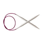 Спицы для вязания Knit Pro круговые, металлические Nova Metal 6мм, 150см, арт.11386