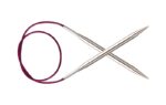 Спицы для вязания Knit Pro круговые, металлические Nova Metal 7мм, 80см, арт.11343