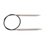 Спицы для вязания Knit Pro круговые, металлические, квадратные Nova Cubics 120см, 2,5мм, арт.12231