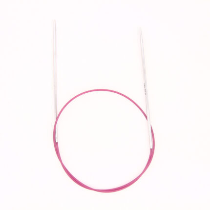 Спицы для вязания Knit Pro круговые, металлические, укороченные Nova Metal 2мм, 50см, арт.10381