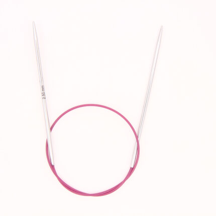 Спицы для вязания Knit Pro круговые, металлические, укороченные Nova Metal 40см, 2,5мм, арт.10302