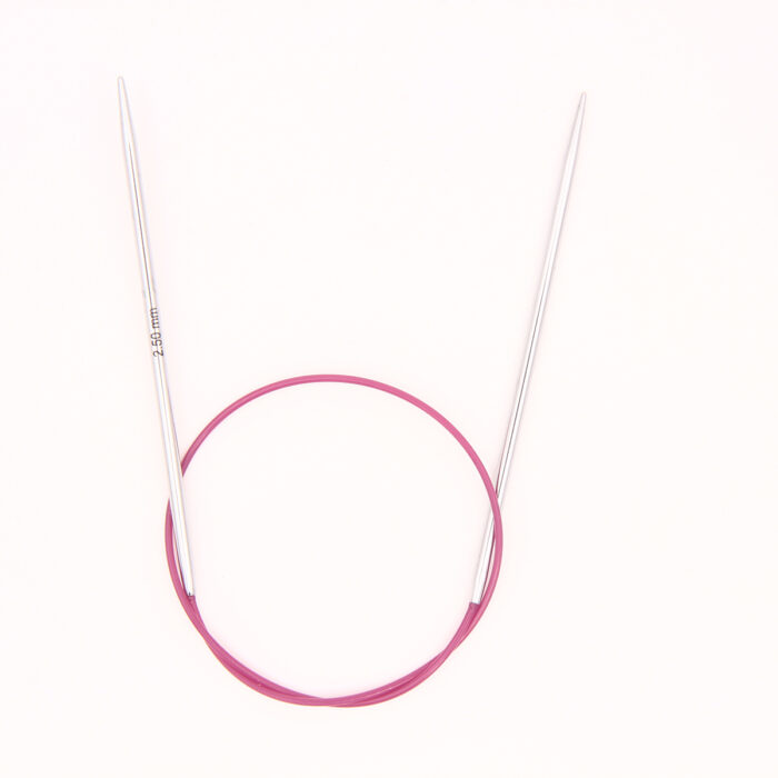 Спицы для вязания Knit Pro круговые, металлические, укороченные Nova Metal 40см, 2,5мм, арт.10302 Спицы для вязания Knit Pro круговые, металлические, укороченные Nova Metal 40см, 2,5мм, арт.10302