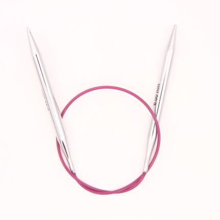 Спицы для вязания Knit Pro круговые, металлические, укороченные Nova Metal 6,0мм, 40см, арт.10357