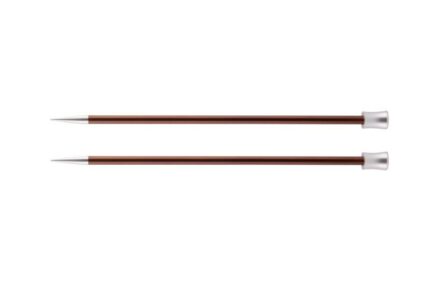 Спицы для вязания Knit Pro прямые Zing 5,5мм, 35см, арт.47302