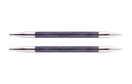 Спицы для вязания Knit Pro съемные, стандартные, деревянные Royale 6,5мм, фиолетовый, арт.29260