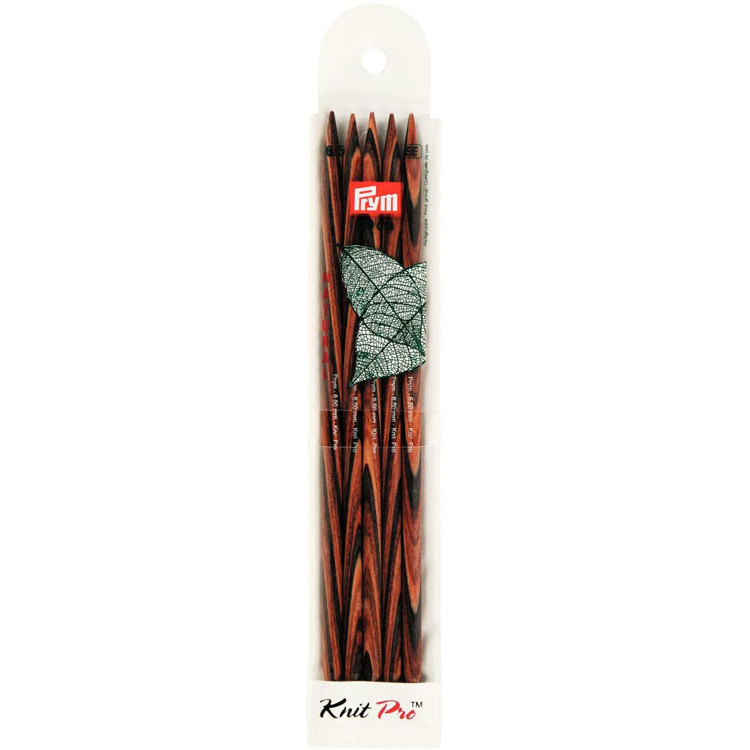 Спицы для вязания PRYM чулочные NATURAL с острием на обоих концах 6мм / 20см, арт.223148 Спицы для вязания PRYM чулочные NATURAL с острием на обоих концах 6мм / 20см, арт.223148