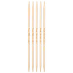 Спицы для вязания PRYM чулочные, Серия Prym 1530, 3,5мм / 15см, бамбук, натуральный, 5шт в упаковке, арт.222203