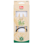 Спицы для вязания PRYM круговые, Серия Prym 1530, 5,5мм / 80см, бамбук, натуральный, арт.222509