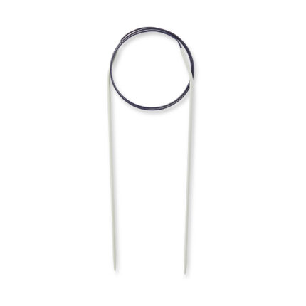 Спицы для вязания PRYM круговые с гибкой леской 2мм / 60см алюминий, арт.211202