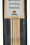 Спицы для вязания TULIP чулочные Bamboo, натуральный бамбук, 2,5мм / 20см, уп.5шт., арт.KND080250