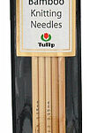 Спицы для вязания TULIP чулочные Bamboo, натуральный бамбук, 3,25мм / 20см, уп.5шт., арт.KND080325