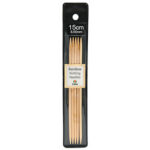 Спицы для вязания TULIP чулочные Bamboo, натуральный бамбук, 3,5мм / 15см, уп.5шт., арт.KND060350