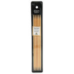 Спицы для вязания TULIP чулочные Bamboo, натуральный бамбук, 5,5мм / 20см, уп.5шт., арт.KND080550