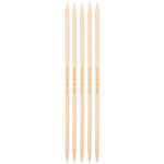 Спицы для вязания чулочные бамбуковые, Серия Prym 1530, 20см, 4мм, 5шт в упаковке, арт.222214