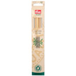 Спицы для вязания чулочные бамбуковые, Серия Prym 1530, 20см, 4мм, 5шт в упаковке, арт.222214