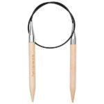 Спицы для вязания круговые бамбуковые, Серия Prym 1530, 60см, 10мм, арт.222554