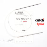 Спицы круговые 3 мм, 80 см, металлические квадратные CONCEPT BY KATIA Cube, арт.718-7/3-80