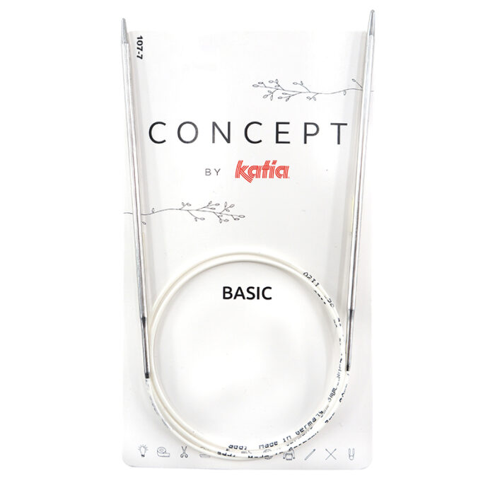 Спицы круговые 7 мм, 150 см, супергладкие CONCEPT BY KATIA Basic