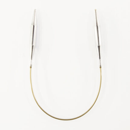 Спицы круговые Addi 10 мм, 40 см, укороченные супергладкие addiClassic, арт.105-7/10-40