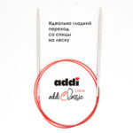 Спицы круговые Addi 100 см, 3.75 мм, с удлиненным кончиком Classic Lace, арт.775-7/3.75-100