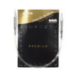 Спицы круговые Addi 12 мм, 50 см, укороченные супергладкие addiClassic, арт.105-7/12-50