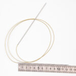 Спицы круговые Addi 1,5 мм, 150 см, с удлиненным кончиком addiClassic Lace, латунь, арт.715-7/1.5-150