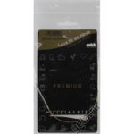 Спицы круговые Addi 2 мм, 20 см, укороченные супергладкие addiClassic, арт.105-7/2-20