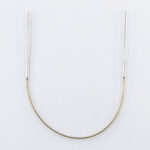 Спицы круговые Addi 2 мм, 30 см, укороченные супергладкие addiClassic, арт.105-7/2-30