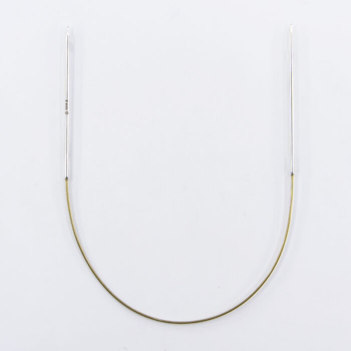 Спицы круговые Addi 2 мм, 40 см, укороченные супергладкие addiClassic, арт.105-7/2-40