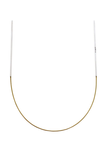 Спицы круговые Addi 2 мм, 40 см, укороченные супергладкие addiClassic, арт.105-7/2-40