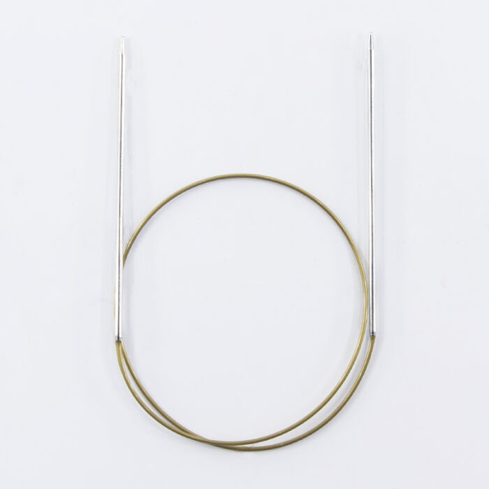 Спицы круговые Addi 2 мм, 50 см, укороченные супергладкие addiClassic, арт.105-7/2-50