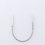 Спицы круговые Addi 3.25 мм, 20 см, укороченные супергладкие addiClassic, арт.105-7/3.25-20