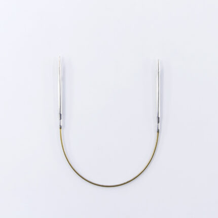 Спицы круговые Addi 3.5 мм, 30 см, укороченные супергладкие addiClassic, арт.105-7/3.5-30