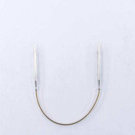 Спицы круговые Addi 3.75 мм, 30 см, укороченные супергладкие addiClassic, арт.105-7/3.75-30