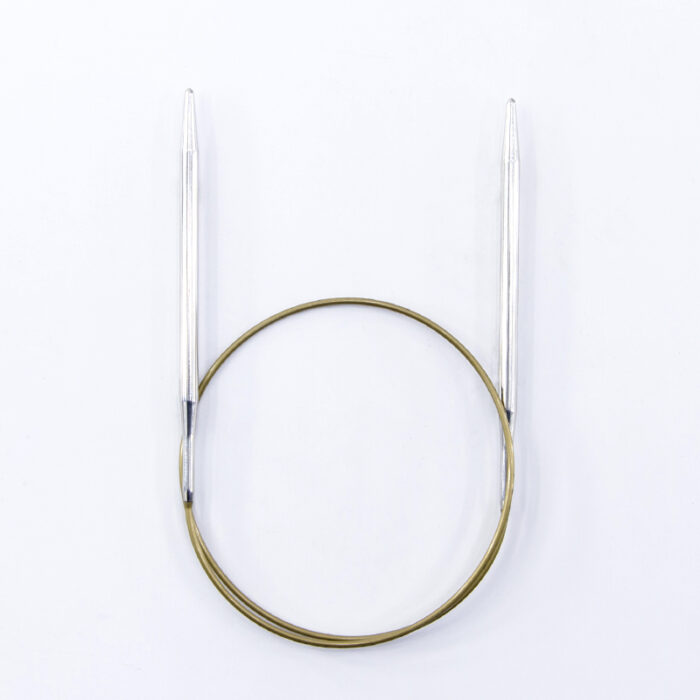 Спицы круговые Addi 4 мм, 50 см, укороченные супергладкие addiClassic, арт.105-7/4-50