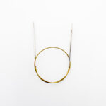 Спицы круговые Addi 4 мм, 50 см, укороченные супергладкие addiClassic, арт.105-7/4-50