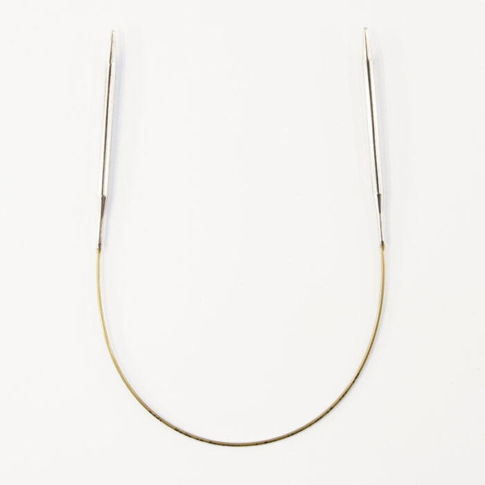 Спицы круговые Addi 4.5 мм, 40 см, укороченные супергладкие addiClassic, арт.105-7/4.5-40