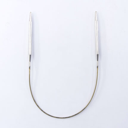 Спицы круговые Addi 5 мм, 40 см, укороченные супергладкие addiClassic, арт.105-7/5-40