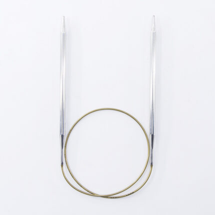 Спицы круговые Addi 5 мм, 60 см, супергладкие addiClassic, арт.105-7/5-60