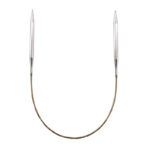 Спицы круговые Addi 5.5 мм, 40 см, укороченные супергладкие addiClassic, арт.105-7/5.5-40