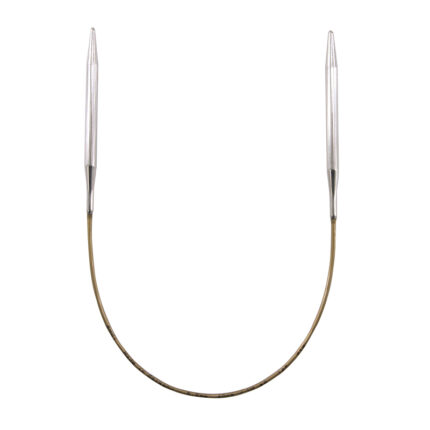 Спицы круговые Addi 5.5 мм, 40 см, укороченные супергладкие addiClassic, арт.105-7/5.5-40