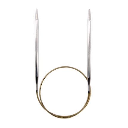 Спицы круговые Addi 5.5 мм, 60 см, супергладкие addiClassic, арт.105-7/5.5-60