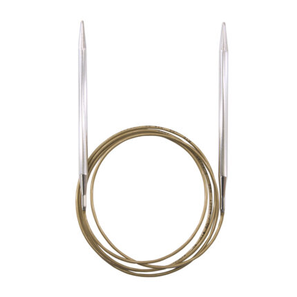 Спицы круговые Addi 6 мм, 150 см, супергладкие addiClassic, арт.105-7/6-150