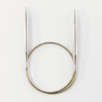 Спицы круговые Addi 6 мм, 50 см, укороченные супергладкие addiClassic, арт.105-7/6-50