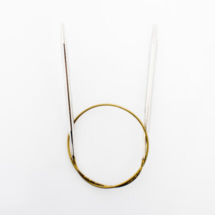 Спицы круговые Addi 6 мм, 60 см, супергладкие addiClassic, арт.105-7/6-60