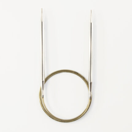 Спицы круговые Addi 6 мм, 80 см, супергладкие addiClassic, арт.105-7/6-80