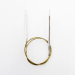 Спицы круговые Addi 6 мм, 80 см, супергладкие addiClassic, арт.105-7/6-80