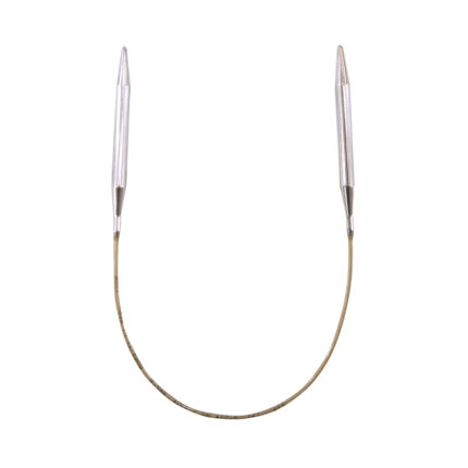 Спицы круговые Addi 6.5 мм, 40 см, укороченные супергладкие addiClassic, арт.105-7/6.5-40