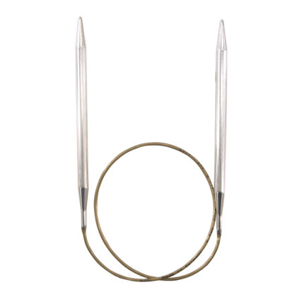 Спицы круговые Addi 6.5 мм, 60 см, супергладкие addiClassic, арт.105-7/6.5-60